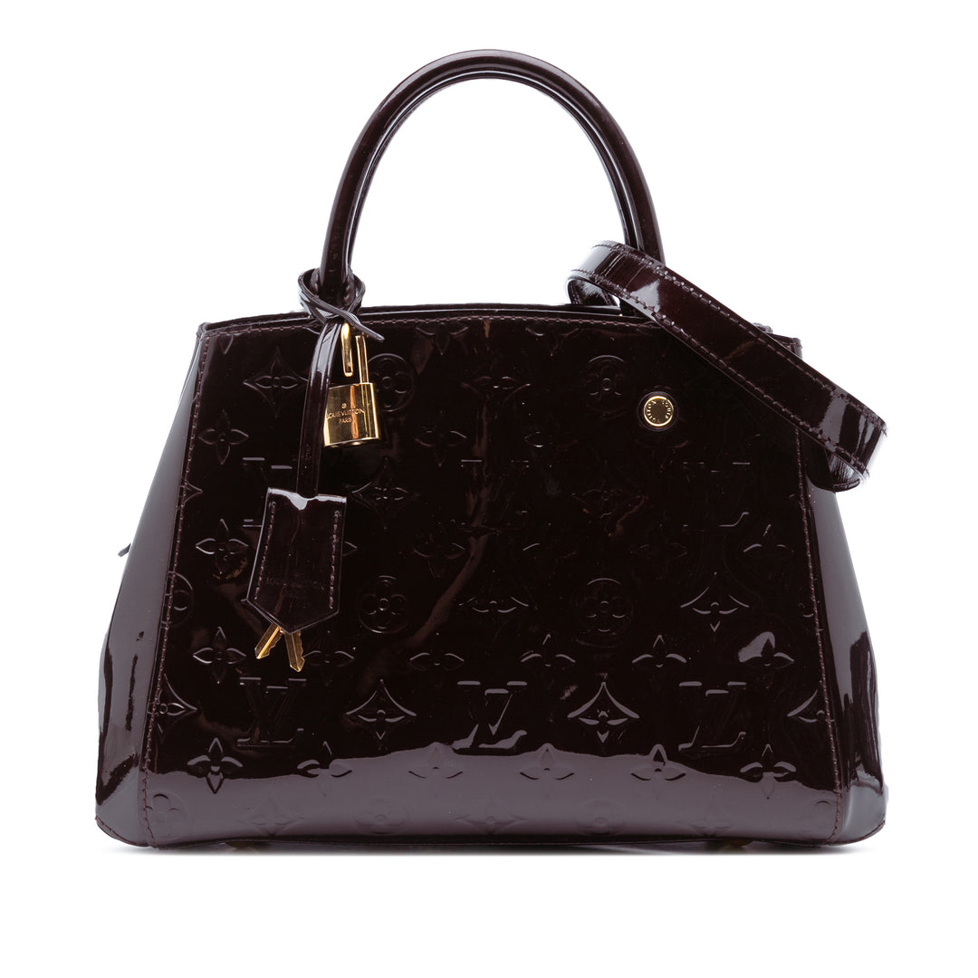 Monogram Vernis Montaigne BB Purple - Gaby Paris