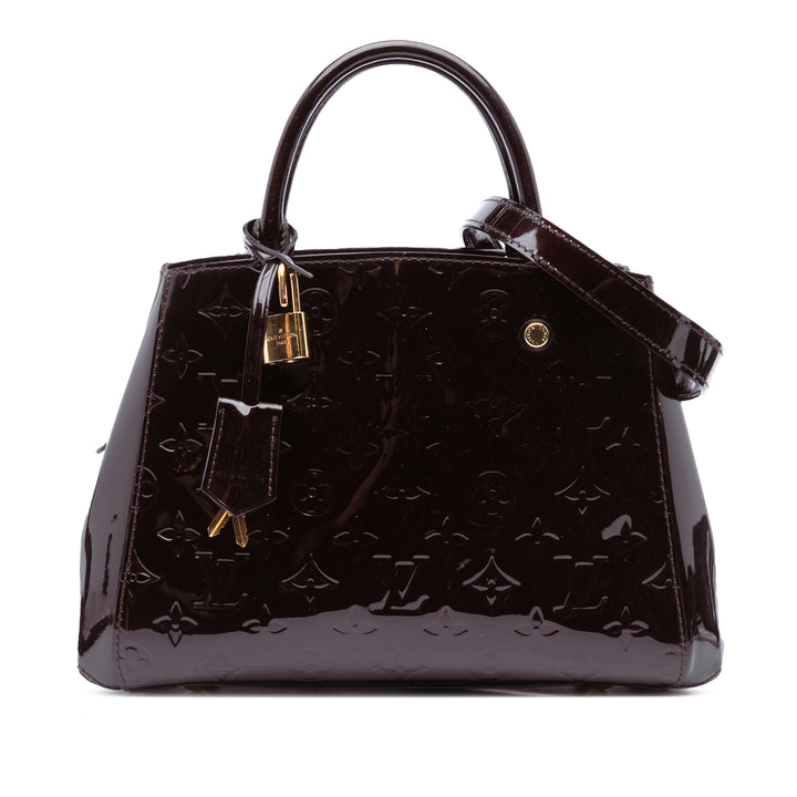 Monogram Vernis Montaigne BB Purple - Gaby Paris