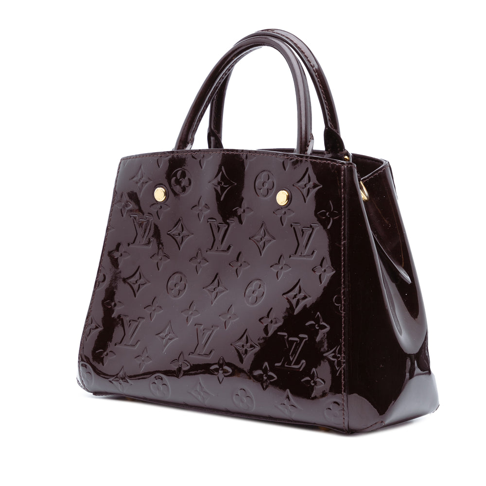 Monogram Vernis Montaigne BB Purple - Gaby Paris