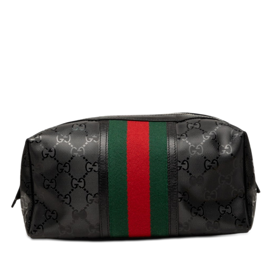 Gucci GG Imprime Web Cosmetic Étui