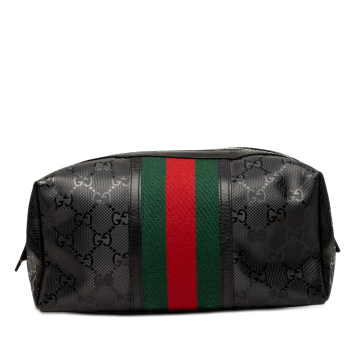 Gucci GG Imprime Web Cosmetic Étui