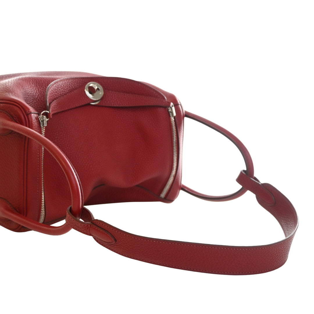 Hermès Lindy 30 Clémence Rouge