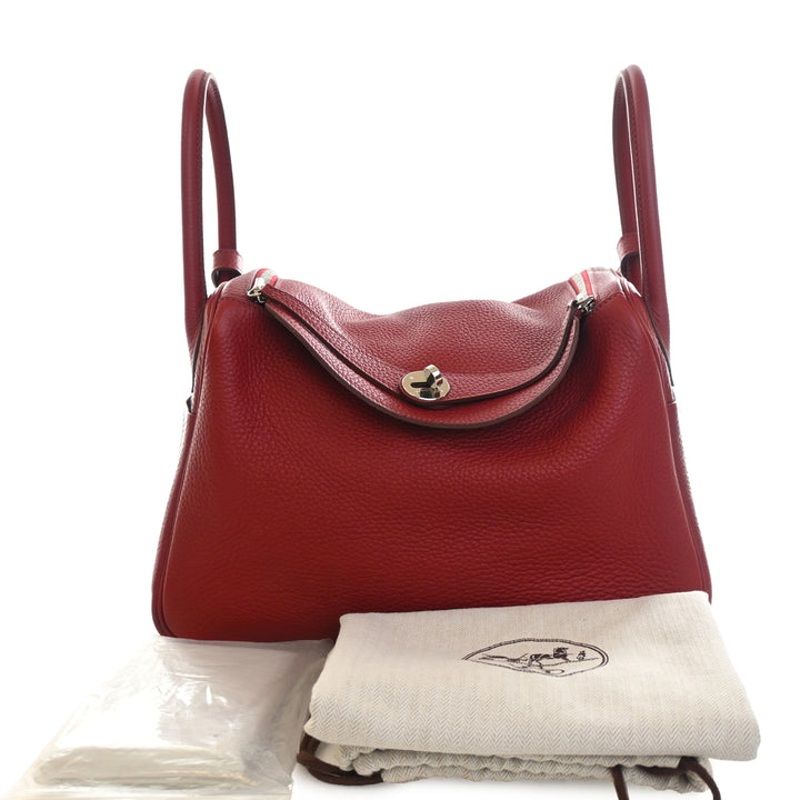 Hermès Lindy 30 Clémence Rouge