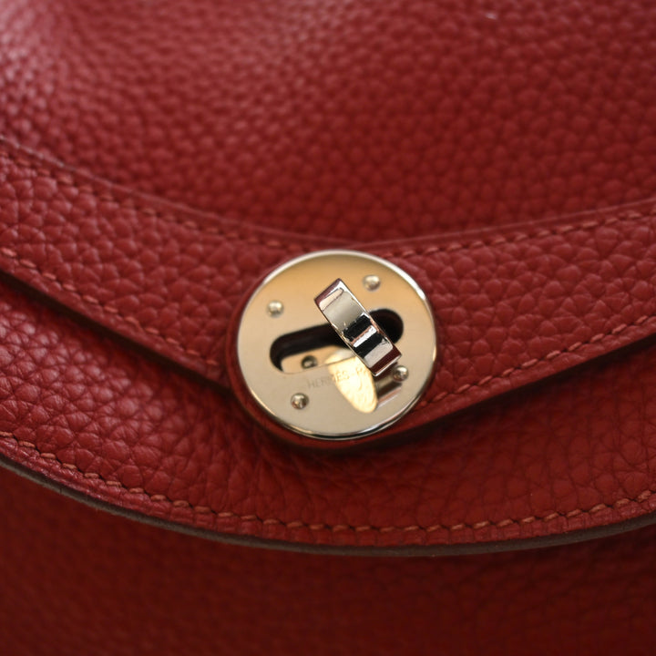 Hermès Lindy 30 Clémence Rouge