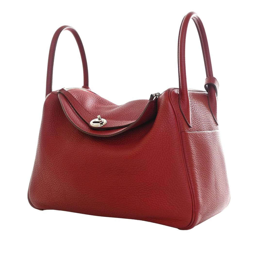 Hermès Lindy 30 Clémence Rouge