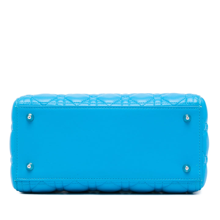 Dior Medium Cuir d’agneau Cannage Lady Dior