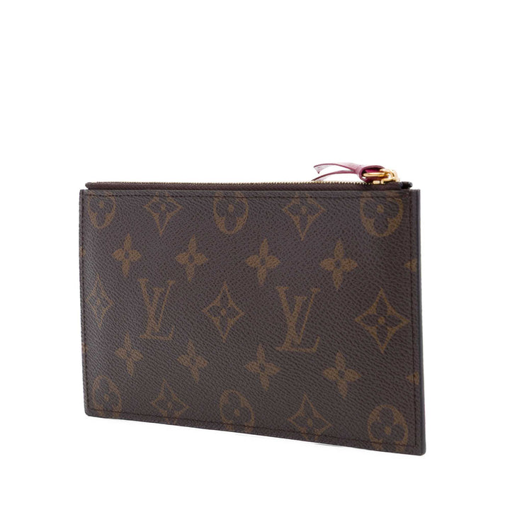 Pochette Felicie Zippé Insert Monogram Marron