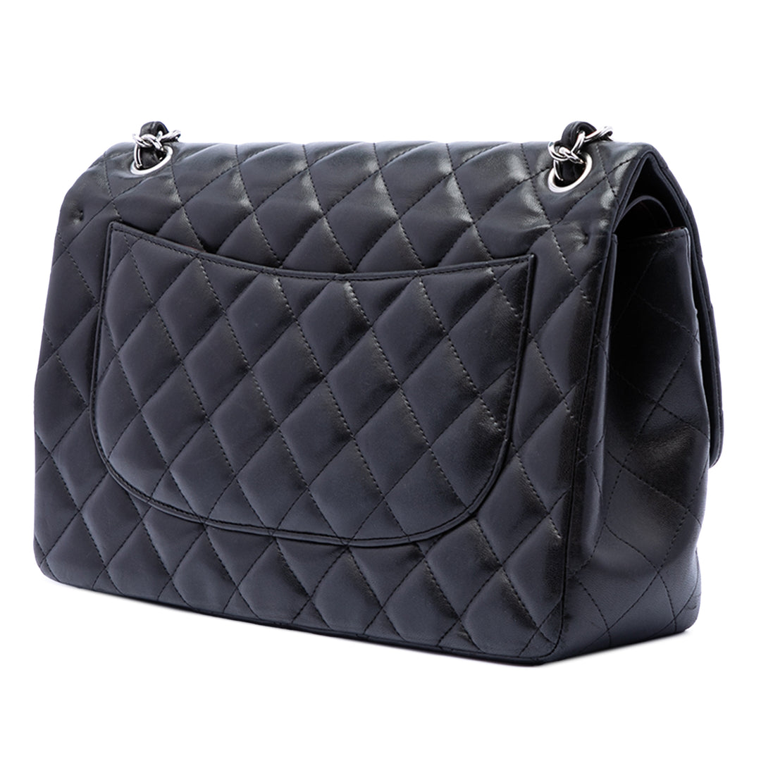 Chanel Jumbo Classic Cuir d’agneau Double rabat