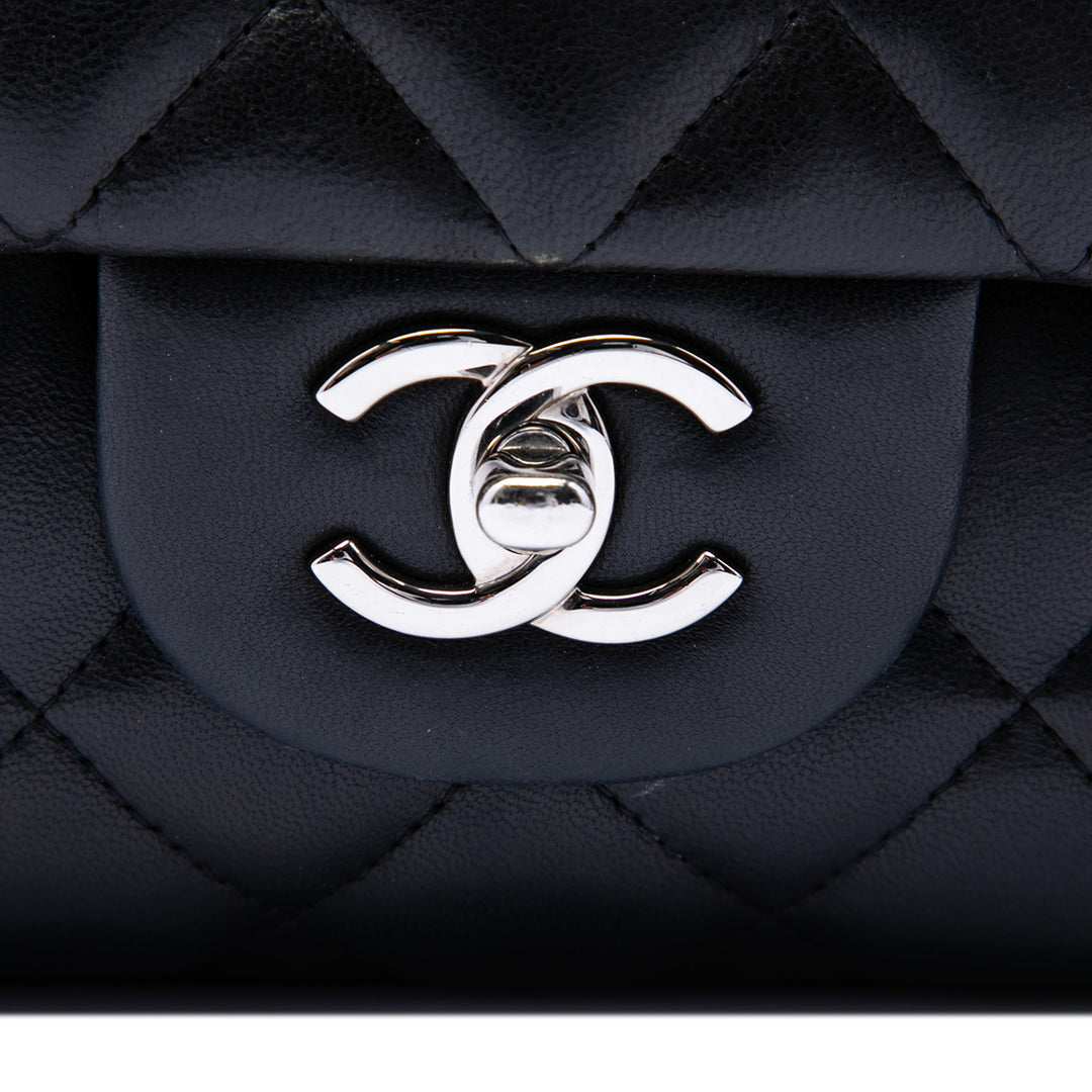 Chanel Jumbo Classic Cuir d’agneau Double rabat
