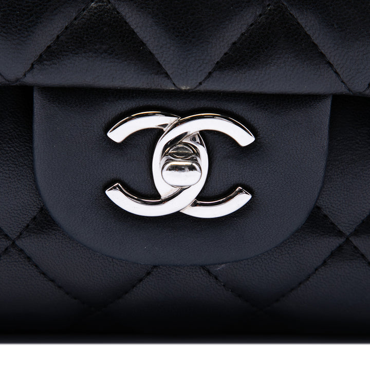 Chanel Jumbo Classic Cuir d’agneau Double rabat