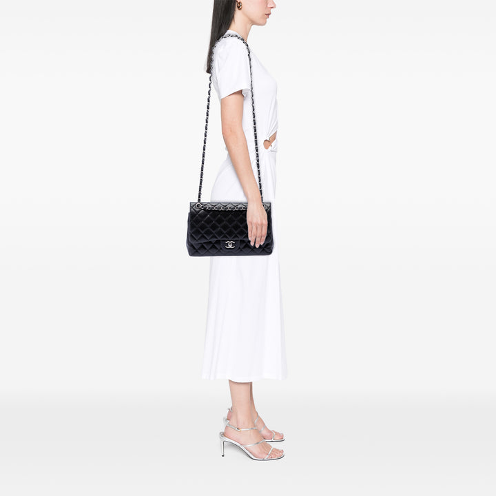 Chanel Jumbo Classic Cuir d’agneau Double rabat