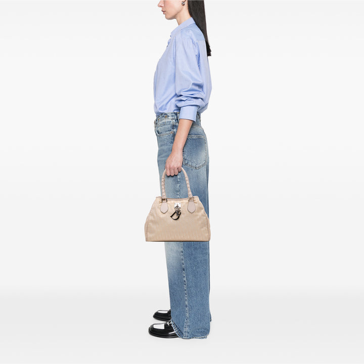 Medium Diorissimo Trotter Nylon Lovely Tote Brown - Gaby Paris