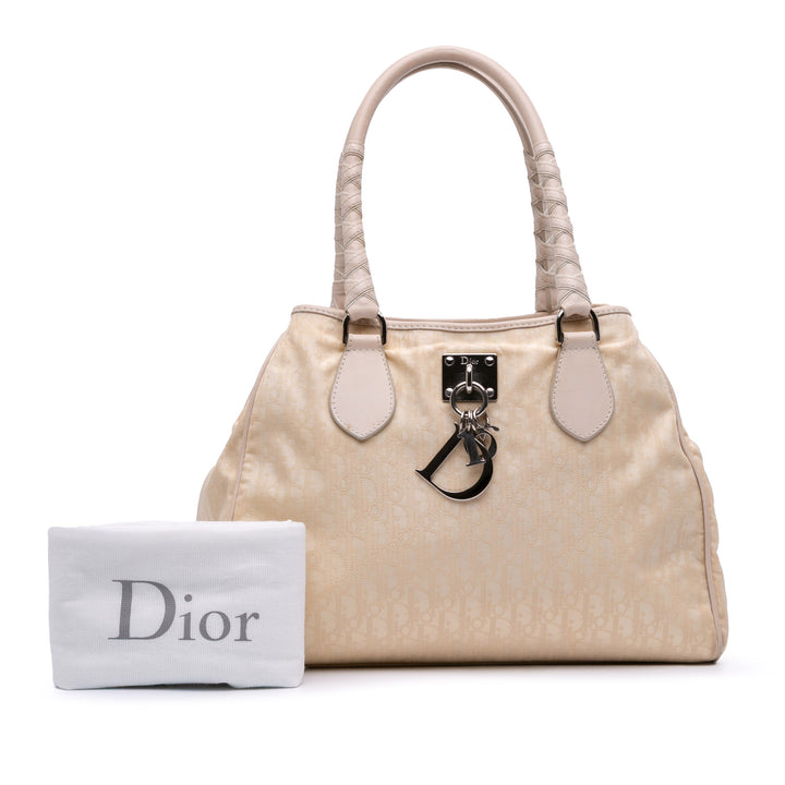 Medium Diorissimo Trotter Nylon Lovely Tote Brown - Gaby Paris