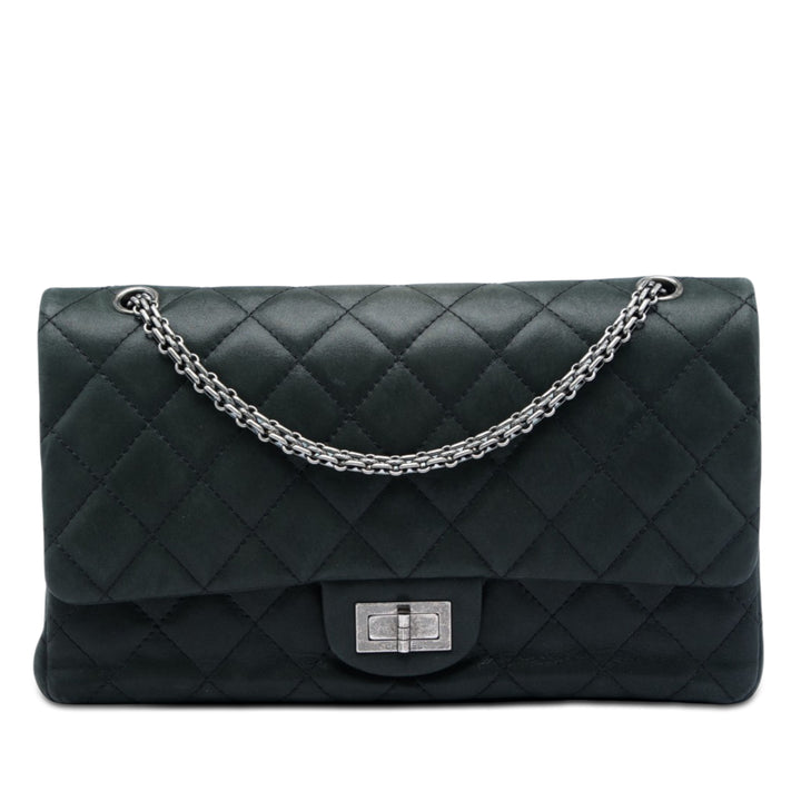Chanel Matelassé Iridescent Cuir d'agneau Reissue 2.55 Bijoux Chain Double rabat 227