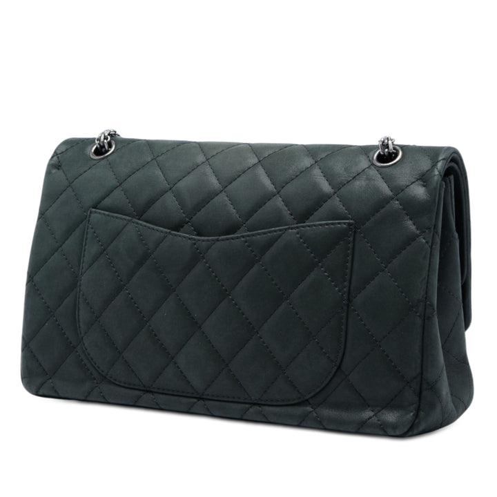 Chanel Matelassé Iridescent Cuir d'agneau Reissue 2.55 Bijoux Chain Double rabat 227