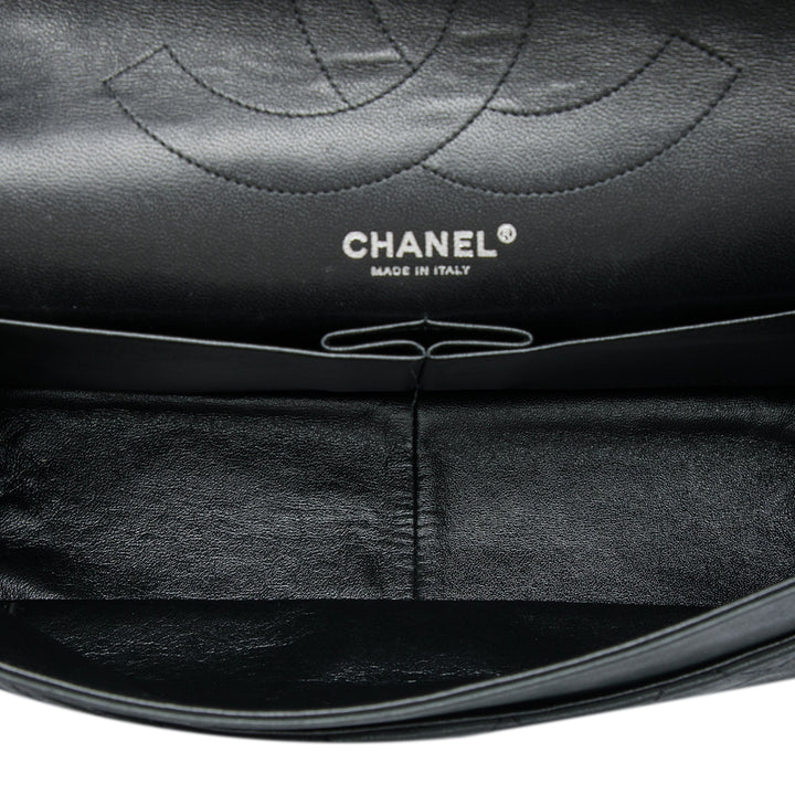 Chanel Matelassé Iridescent Cuir d'agneau Reissue 2.55 Bijoux Chain Double rabat 227