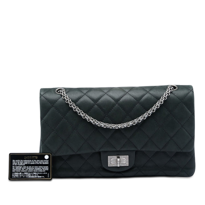 Chanel Matelassé Iridescent Cuir d'agneau Reissue 2.55 Bijoux Chain Double rabat 227