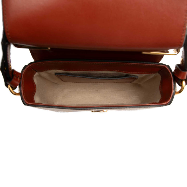 Chloé Mini Bicolor Croc embossé Cuir de veau C Sac