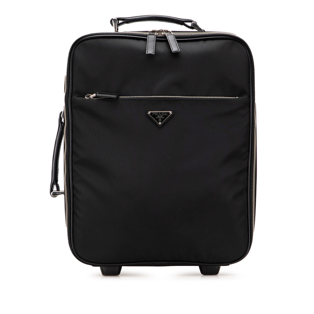 Tessuto Travel Bag Black - Gaby Paris
