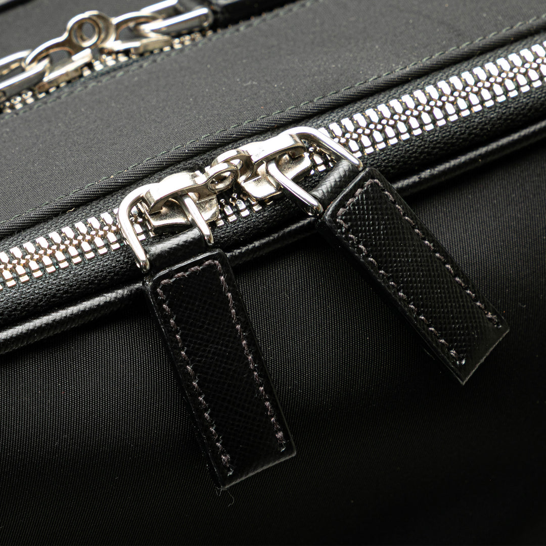 Tessuto Travel Bag Black - Gaby Paris