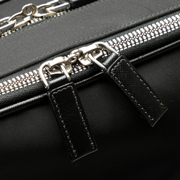 Tessuto Travel Bag Black - Gaby Paris