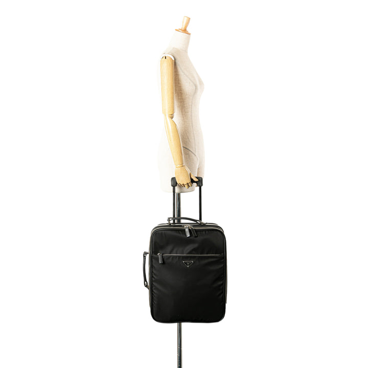 Tessuto Travel Bag Black - Gaby Paris