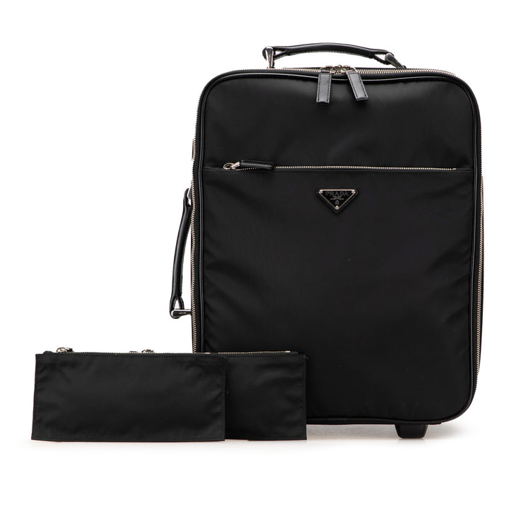 Tessuto Travel Bag Black - Gaby Paris