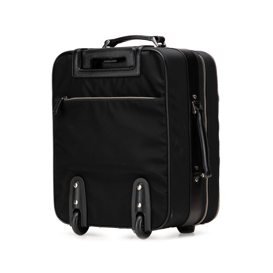 Tessuto Travel Bag Black - Gaby Paris