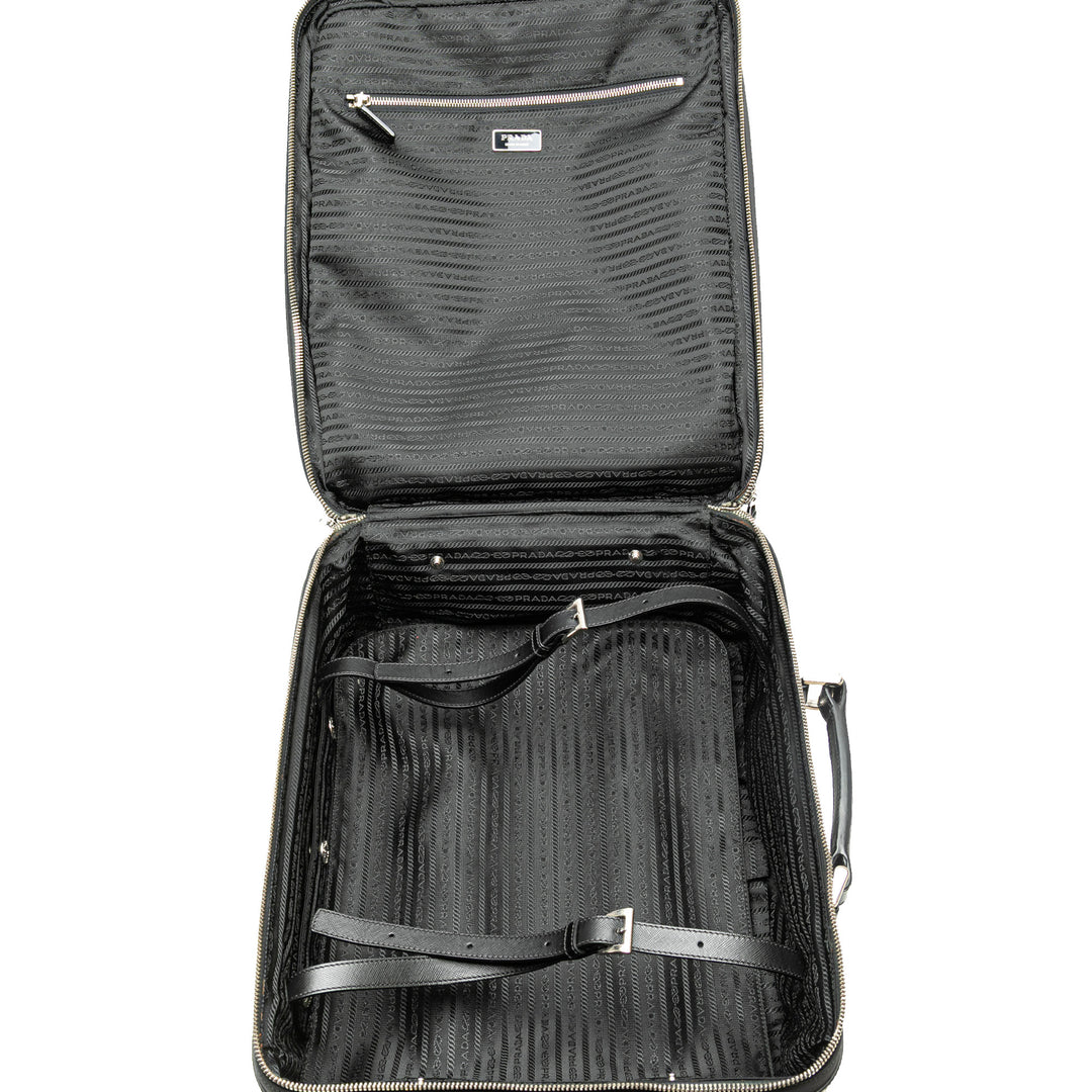 Tessuto Travel Bag Black - Gaby Paris