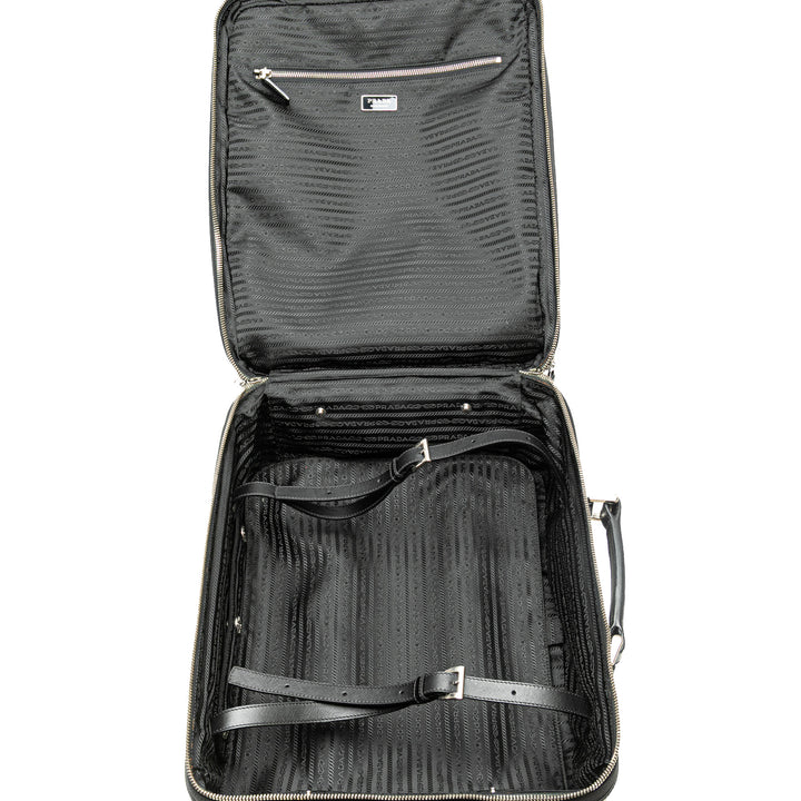 Tessuto Travel Bag Black - Gaby Paris