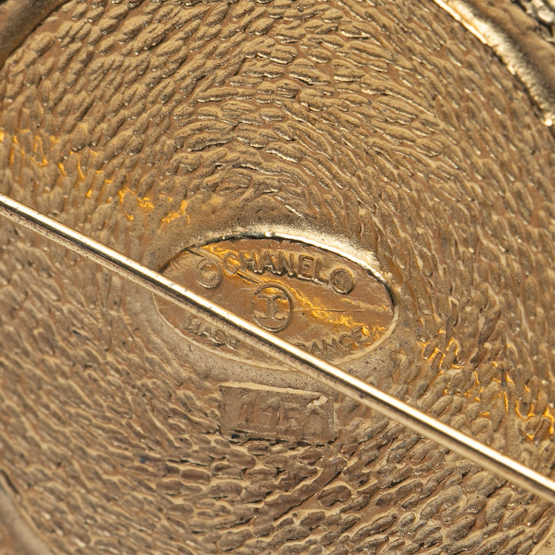 Chanel plaqué 31 Rue Cambon Rond Broche – GABY PARIS Authentique