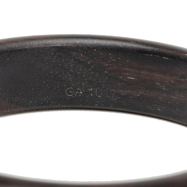 Louis Vuitton Tiger Wood Brass Sylvania Bangle Toile Monogram