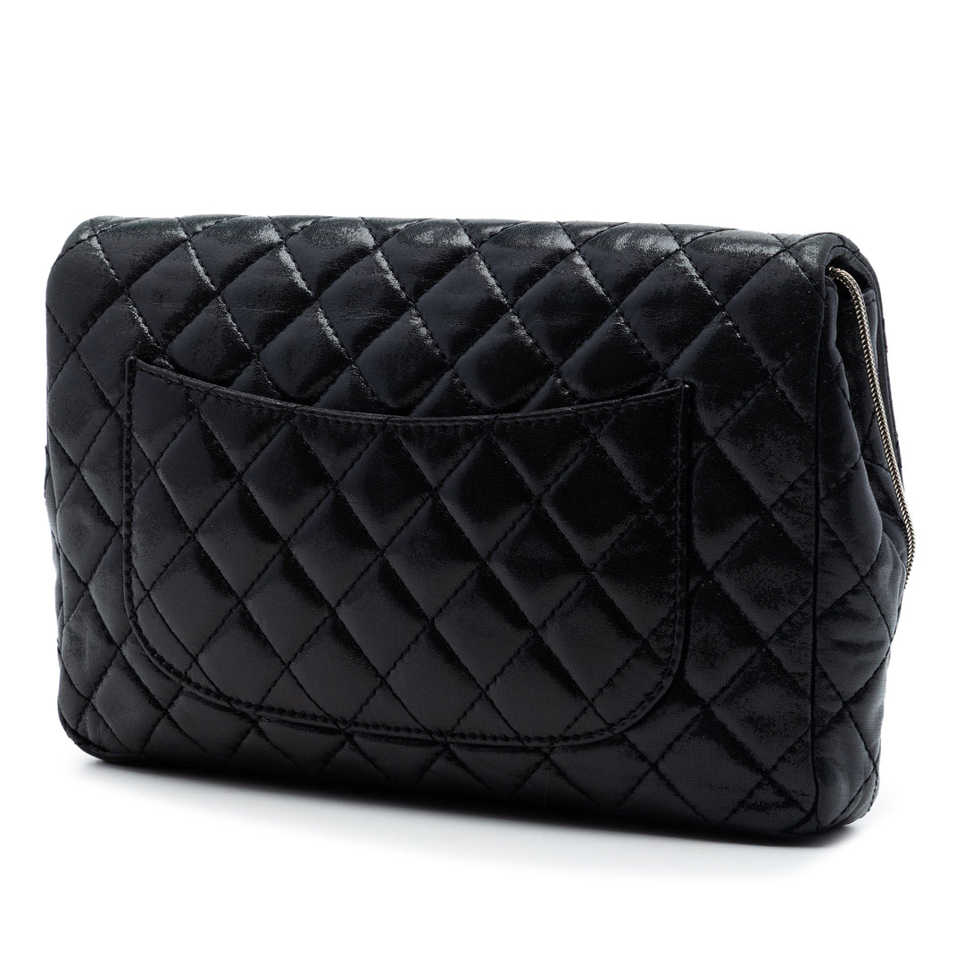 Chanel Matelassé Iridescent Cuir d’agneau Reissue 2.55 Chain à rabat