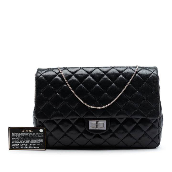 Chanel Matelassé Iridescent Cuir d’agneau Reissue 2.55 Chain à rabat