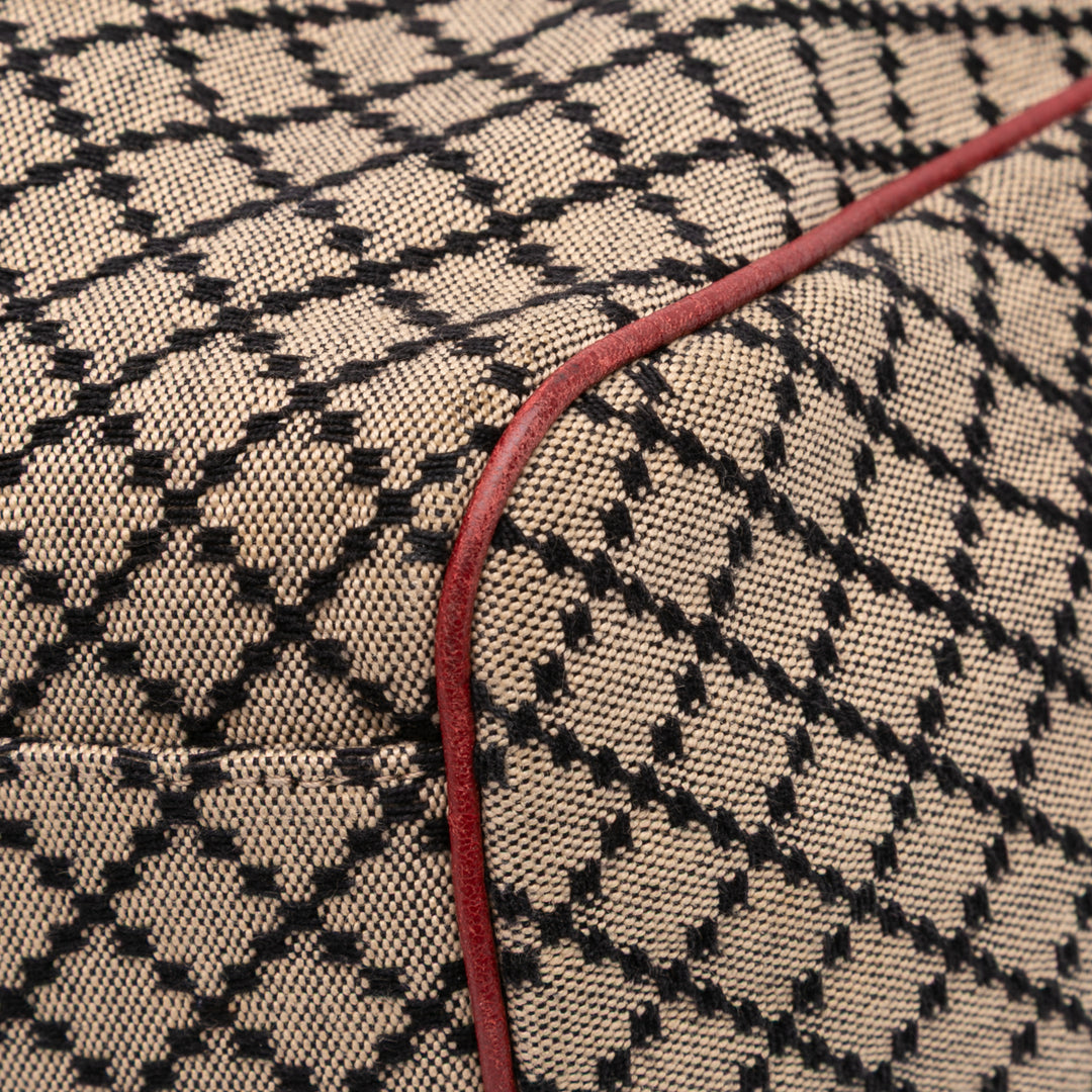 Gucci Large Diamante Toile Sukey Cabas Marron – GABY PARIS Authentique