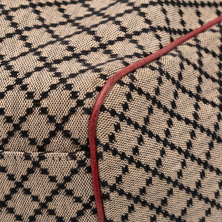 Gucci Large Diamante Toile Sukey Cabas Marron – GABY PARIS Authentique