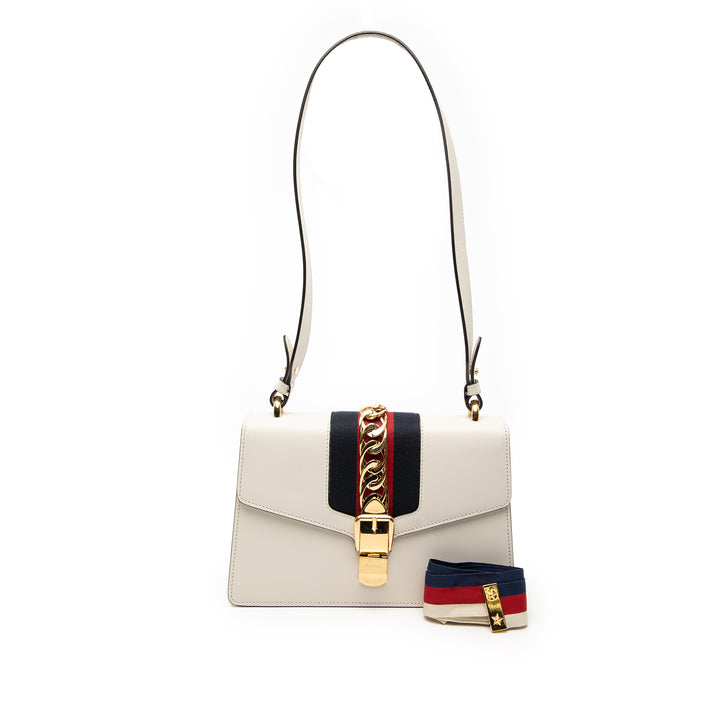 Gucci Small Cuir Sylvie Web Sac