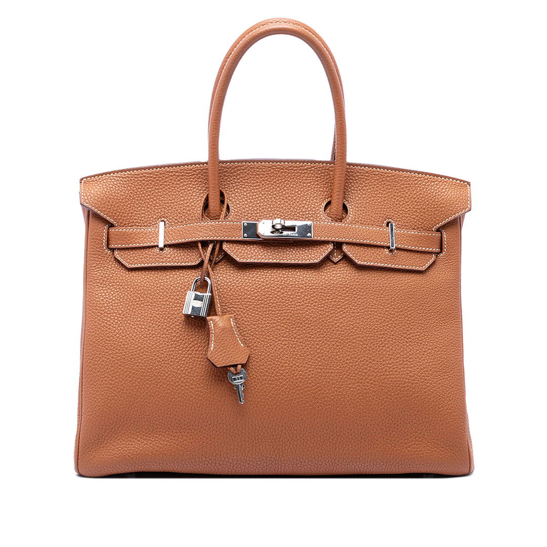 Birkin Retourne 35 Togo Marron
