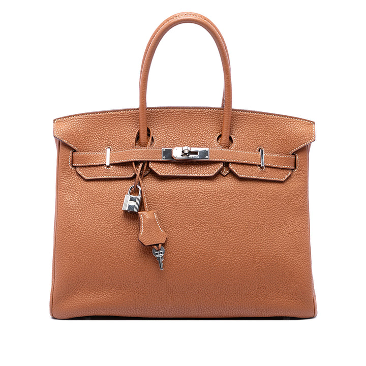 Birkin Retourne 35 Togo Marron