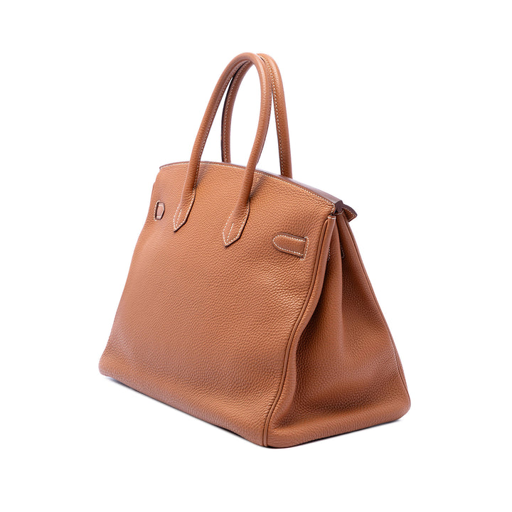Birkin Retourne 35 Togo Marron