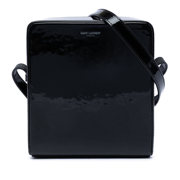 Saint Laurent Cuir verni Sac caméra