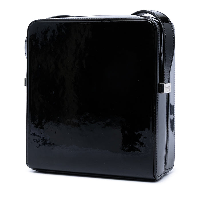 Saint Laurent Cuir verni Sac caméra