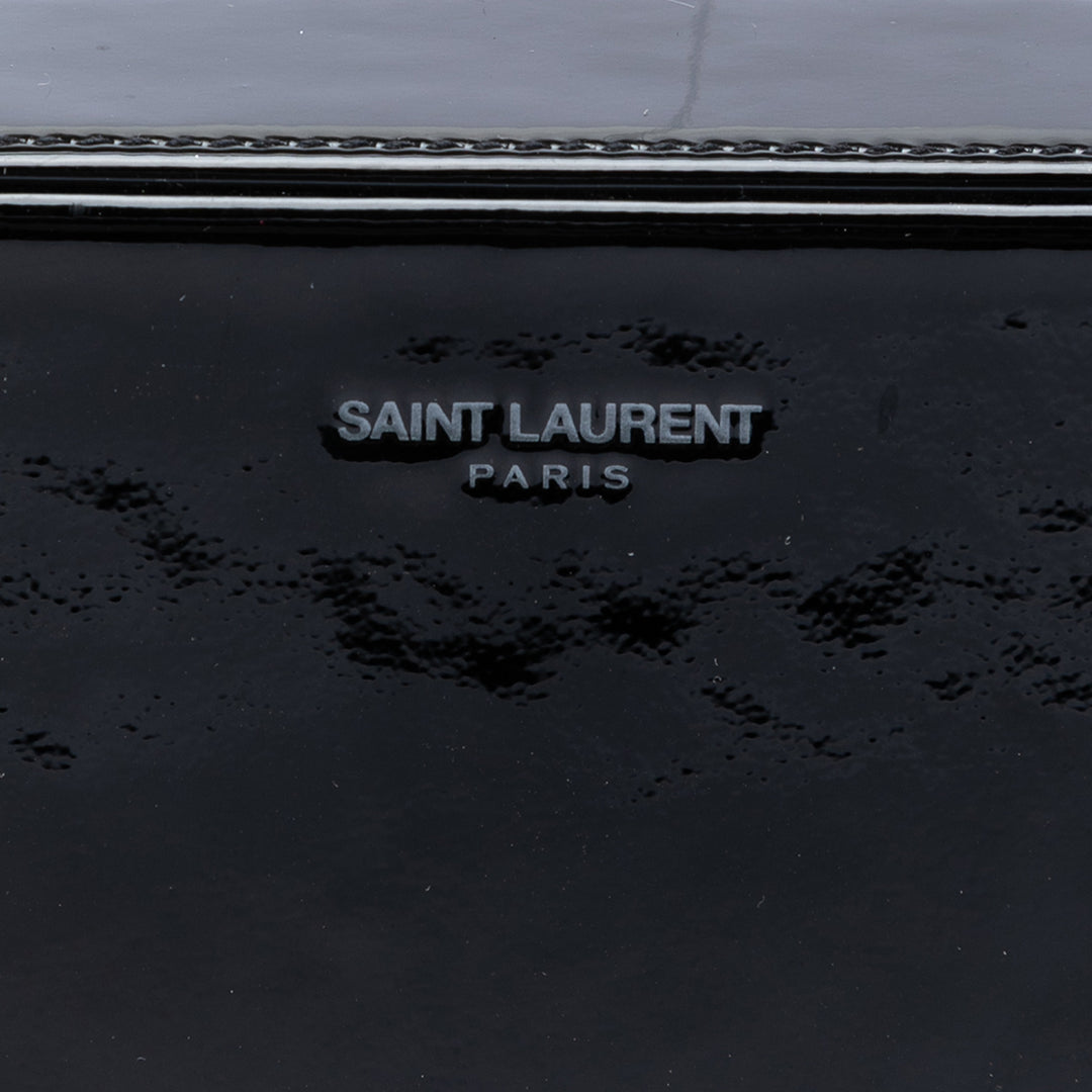 Saint Laurent Cuir verni Sac caméra