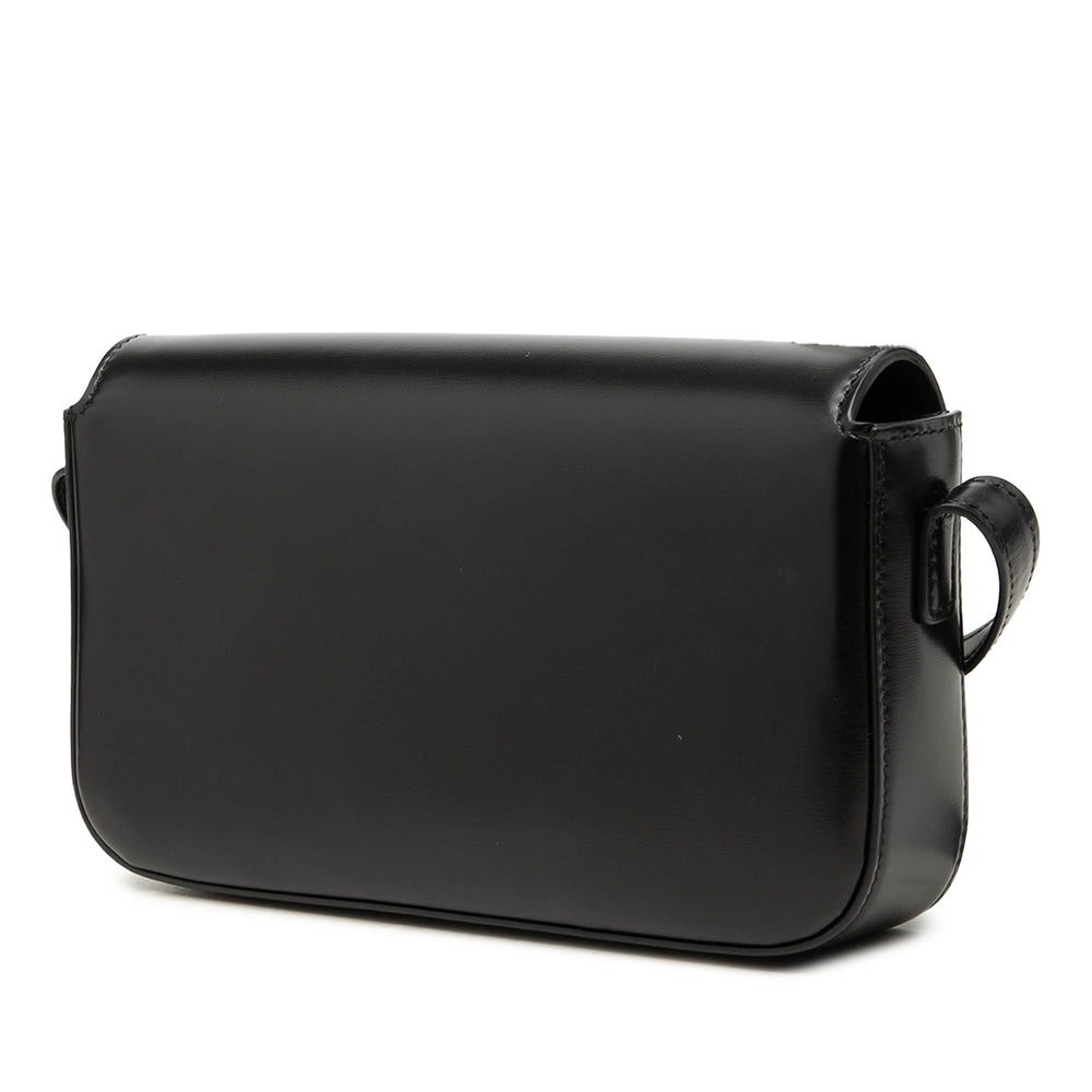 Celine brillant Triomphe Claude Sac Cuir de veau Noir – vue 2 – GABY PARIS