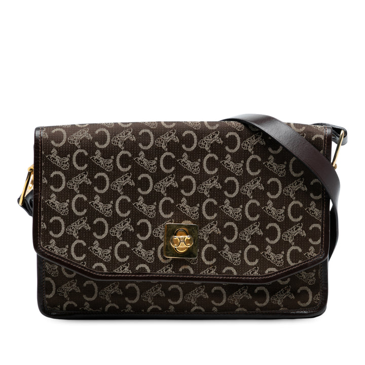 Celine C Carriage Toile Sac bandoulière