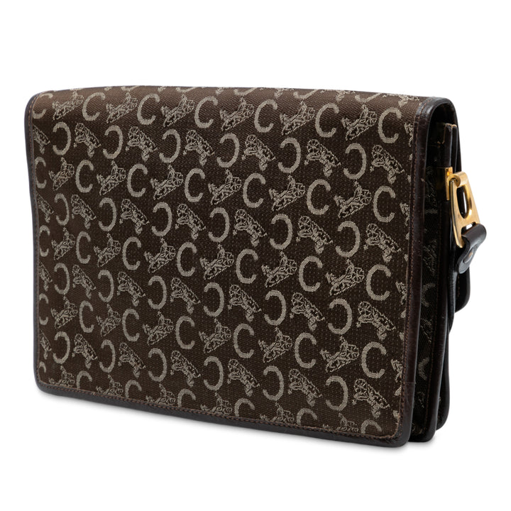 Celine C Carriage Toile Sac bandoulière