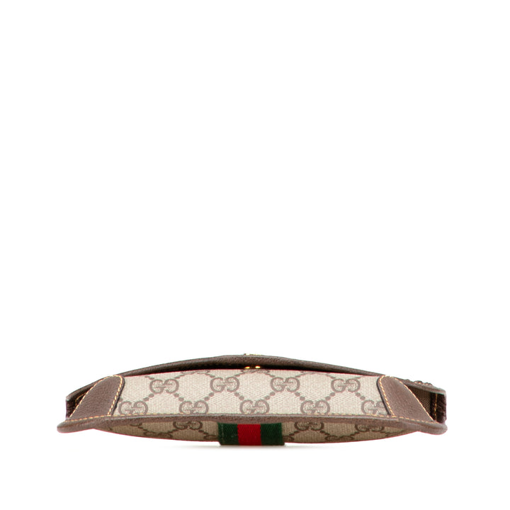 GG Supreme Web Pouch Brown - Gaby Paris