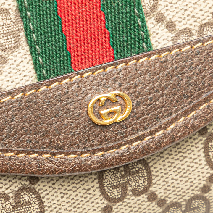 GG Supreme Web Pouch Brown - Gaby Paris