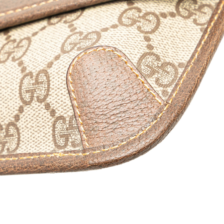 GG Supreme Web Pouch Brown - Gaby Paris