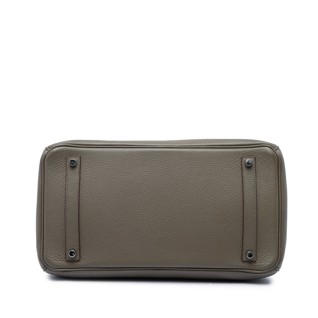 Hermès Birkin Retourne 35 Togo Gris – vue 3 – GABY PARIS